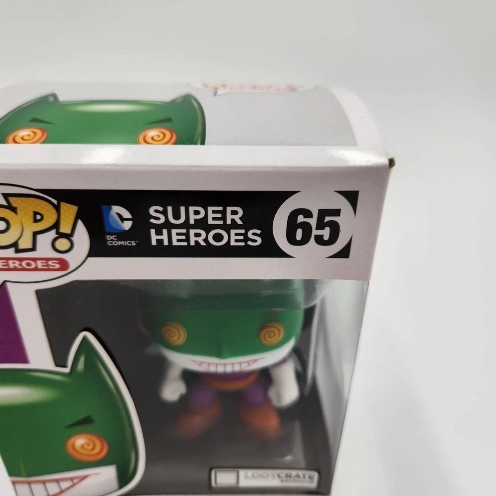 NEW Funko Pop The Joker Batman-Batman Pop Heroes #65 Loot Crate Exclusive